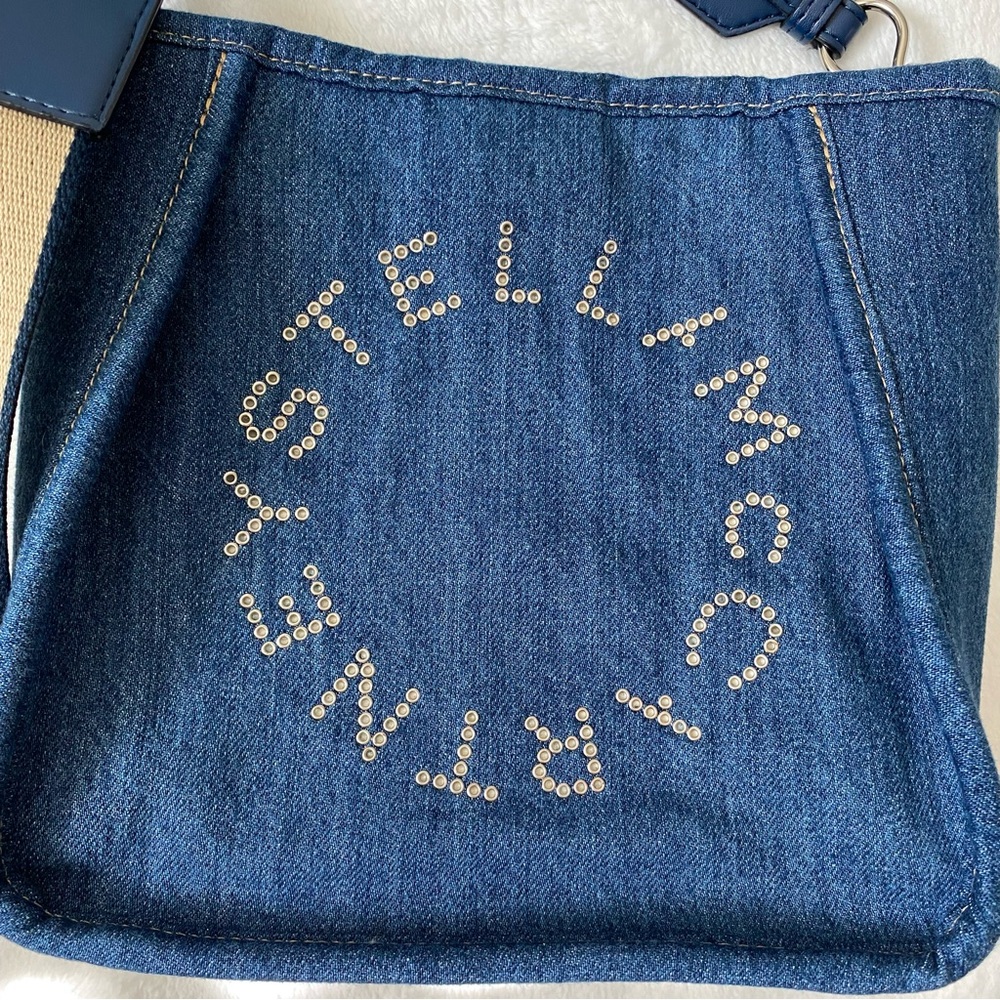 Stella McCartney denim crossbody bag NWOT - Picture 4 of 11